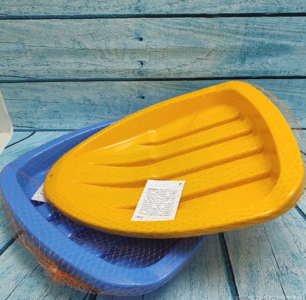 Детские салазки (салазка) ледянки Нордпласт (38х43х6см) / Санки - ледянки термоустойчивые